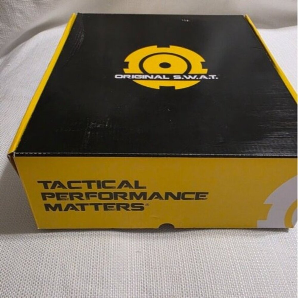 Original S.W.A.T. Classic 9" Tactical Boots Black Size 5 Waterproof Safety Toe - Picture 9 of 16